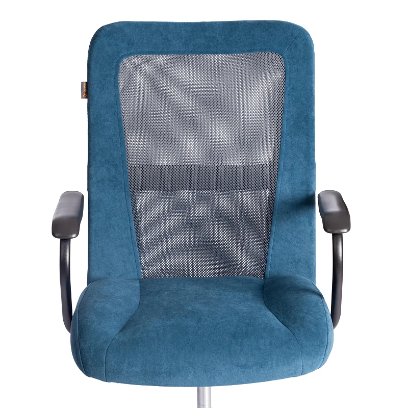 Кресло STAFF, флок/ткань, синий/серый, 32/W-12 | изображение 5