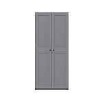 МАКС шкаф 2 двери 100х38х233 серый | изображение 1