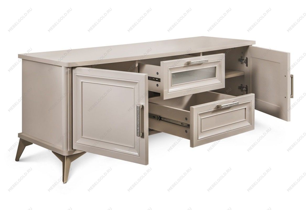 Тумба Нонна бежевый глянец | изображение 1