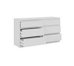 КАСТОР (KULLEN) комод ИКЕА / IKEA 6 ящиков белый | изображение 2