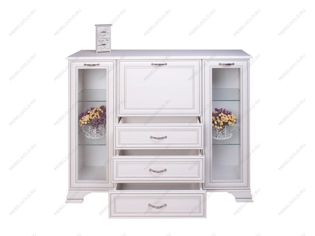 Тумба Тиффани 2V1D3S вудлайн кремовый | изображение 5