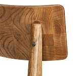 Стул THOR, дерево вяз/ткань лен, груша№3/бежевый лен, 50х48х81,5 см | изображение 9