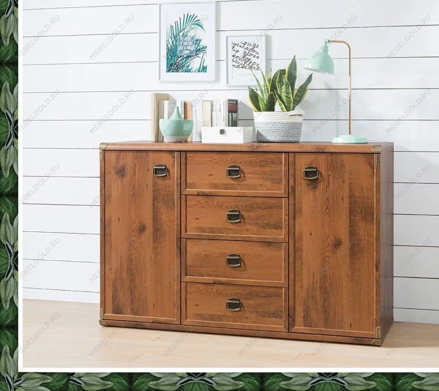 Тумба Индиана JKOM2D4S дуб саттер | изображение 4