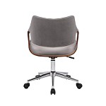 Кресло компьютерное Halmar COLT (ореховый/серый) | изображение 3