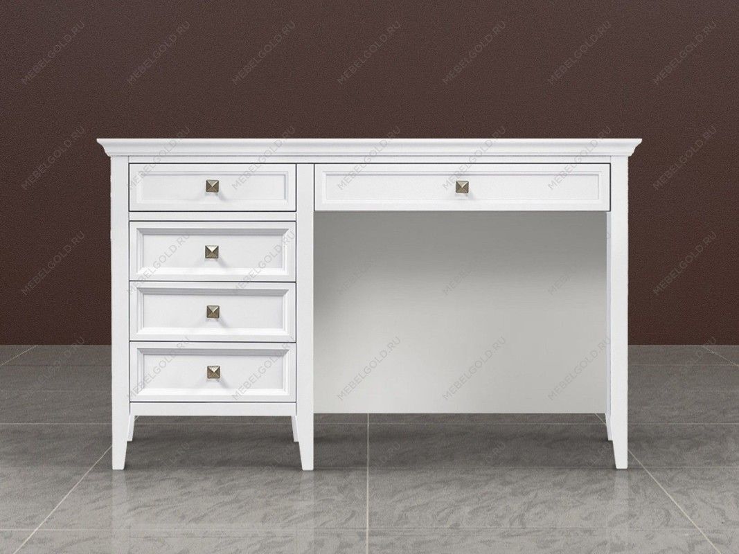 Стол письменный однотумбовый Manhattan (Белый) | изображение 1