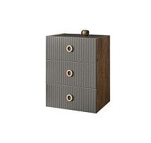 Комод Bogemia Woodline Fly Fi (Серый) (Lakobel/Золото) БМКМ-1