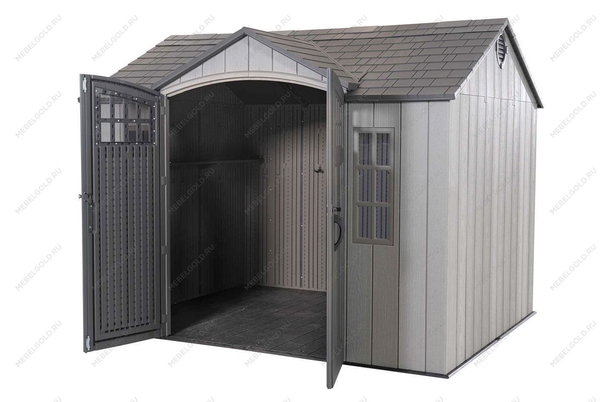 Сарай пластиковый Woodlook 10*8 | изображение 2