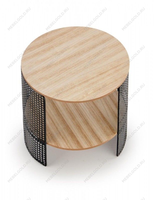 Стол журнальный Halmar TRAFICA (натуральный/черный) | изображение 1