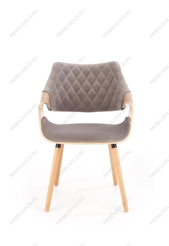 Стул кухонный Halmar K396 дуб (серый/дуб светлый) | изображение 3