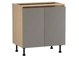 Стол С-80, Женева (800*520*870) Дуб Палермо/Серый камень , 22014