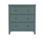 САГА комод 3 ящика темно-бирюзовый | изображение 1