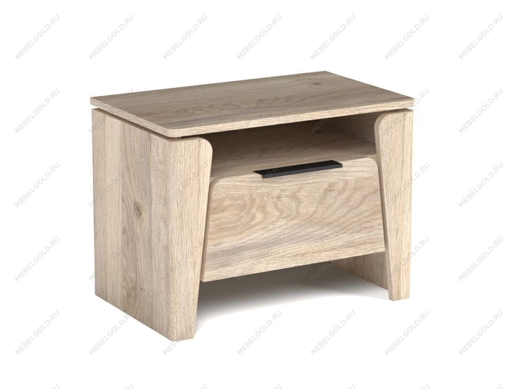 Тумба прикроватная, Юта (604*373*450) Дуб Мария, 12210