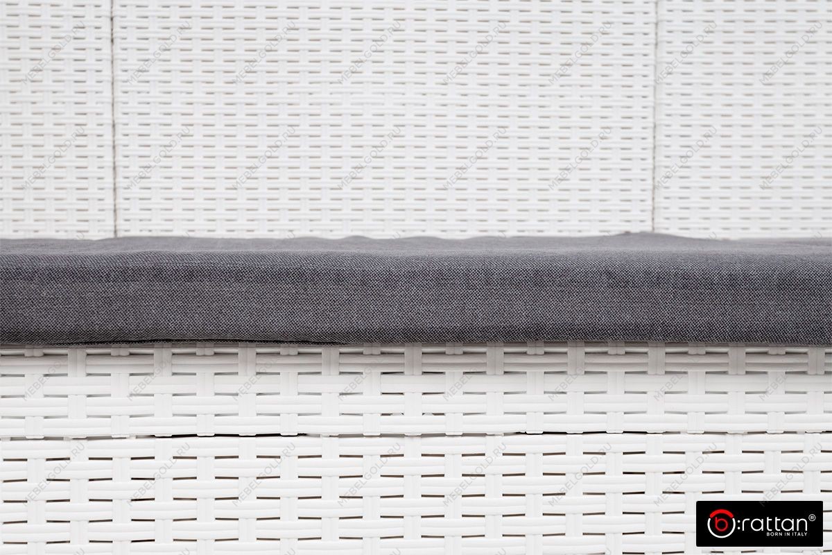 Диван NEBRASKA SOFA 3 (3х местный диван), белый | изображение 9