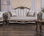 Диван Марселла 3х местный корень дуба глянец | изображение 4