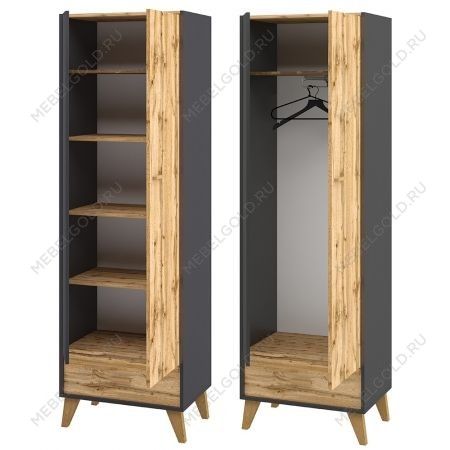 Шкаф комбинированный Сканди МН-036-09 Графит | изображение 1