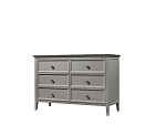 Комод большой 6 ящиков Manhattan (Серый) | изображение 1
