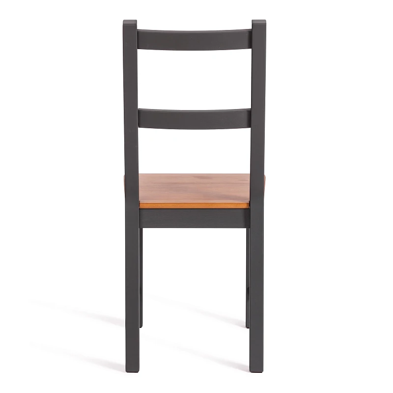 Стул Соната/Sonata chair, массив сосны, 41х50х95 см, антик /графит | изображение 3