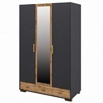 Шкаф для одежды Сканди МН-036-33 Графит