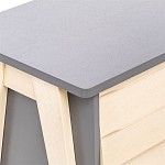 Тумбочка Сканди 2 ящ. (Натуральное дерево/серый ясень) | изображение 4