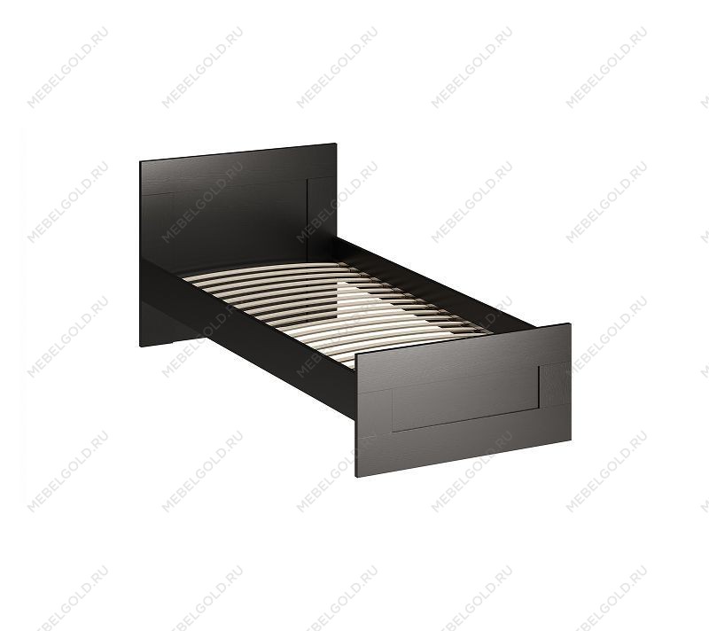 БРИМНЭС / СИРИУС кровать одинарная ИКЕА / IKEA 80х200 Дуб Венге | изображение 3