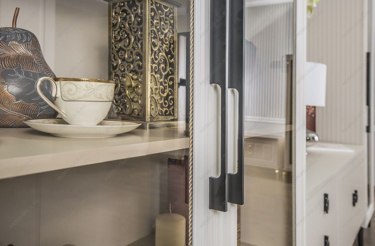 Витрина Стелла 2-ств светло серый камень | изображение 11