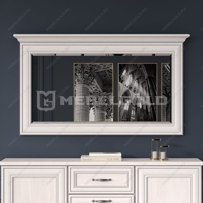 м. Марьина Роща - Зеркало Тиффани 130 вудлайн кремовый | изображение 1