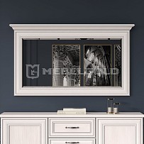 Зеркало Тиффани 130 вудлайн кремовый