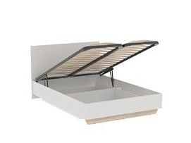 Кровать 1400 с подъемным механизмом, Аврора (1466*2063*1004) Дуб Мария/Кашемир