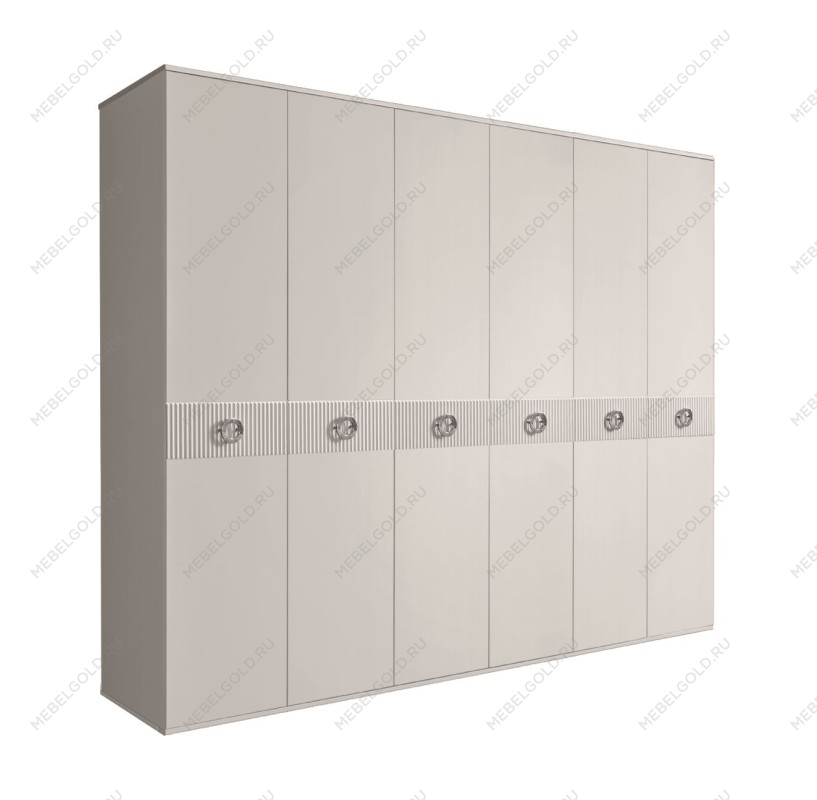 Шкаф 6-ти дв. Bogemia Fillini (Шелк/Хром) БМШ2/6(Fi)