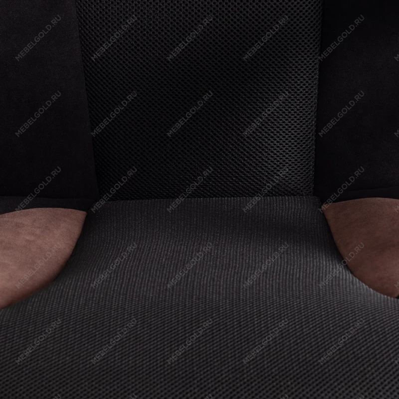 Кресло PILOT (24), флок/ткань, черный/черный/коричневый, 35/TW-11/6 | изображение 8