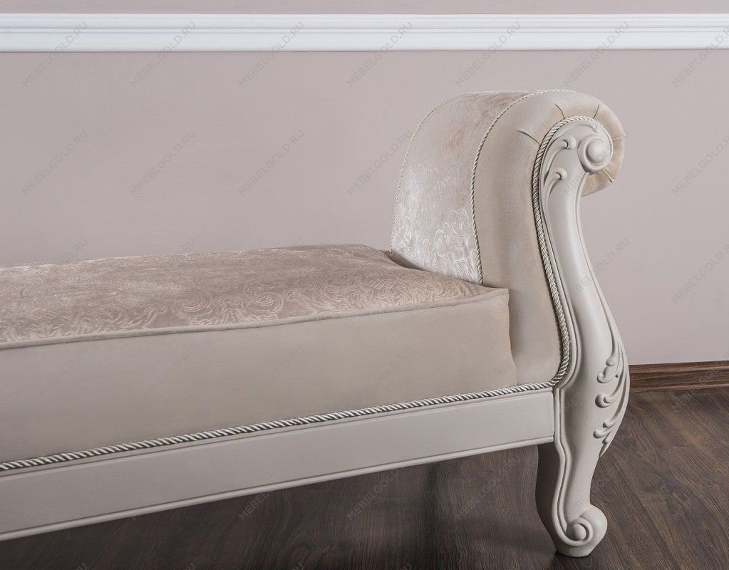 Оттоманка Мокко с одним подлокотниками бежевый | изображение 4