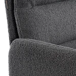 Кресло Dover хром, букле, серый, barni grey | изображение 6
