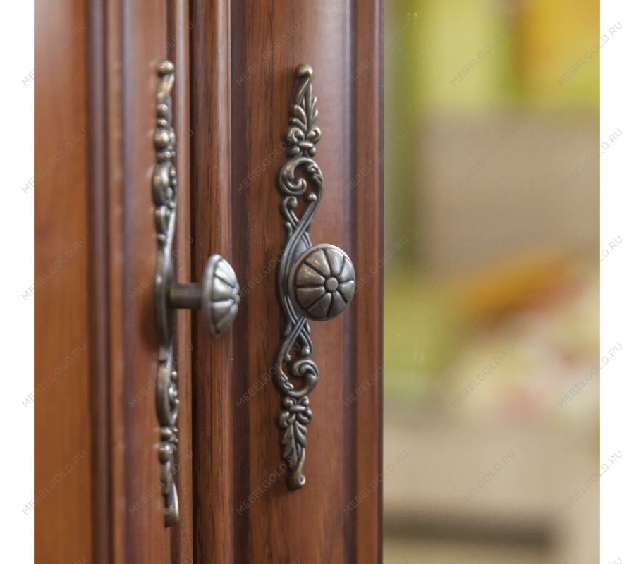 Шкаф угловой Кентаки SZFN5D каштан | изображение 1