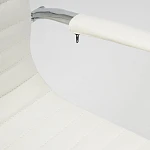 Кресло URBAN-LOW, кож/зам, белый, 36-01 | изображение 5