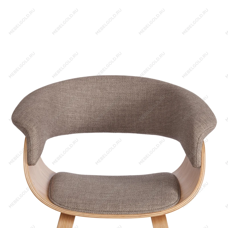 Стул VIMTA (mod.8021), дерево / ткань, 69х56х77 см, натуральный/бежевый, Aimcasa 5 | изображение 5