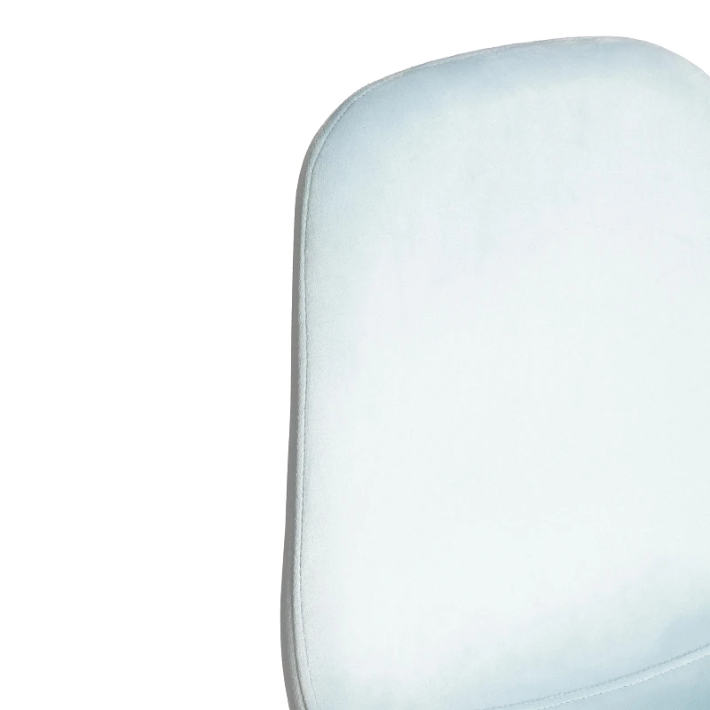 Стул BREEZE (mod. 4724), Велюр/металл, 44 х 53 х 87 см, Aquamarine (аквамарин) HLR16 / натуральный | изображение 9