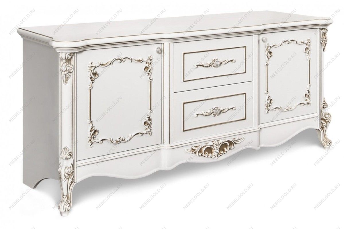 м. Римская - Тумба ТВ Флоренция белый глянец