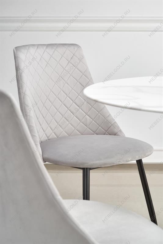 Стол обеденный Halmar AMBROSIO (белый мрамор/черный) | изображение 6