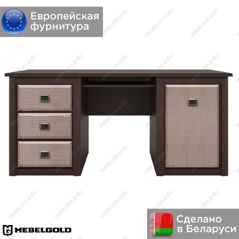 Стол письменный Коен BIU/170 Венге/Штрокс (NEW) | изображение 1