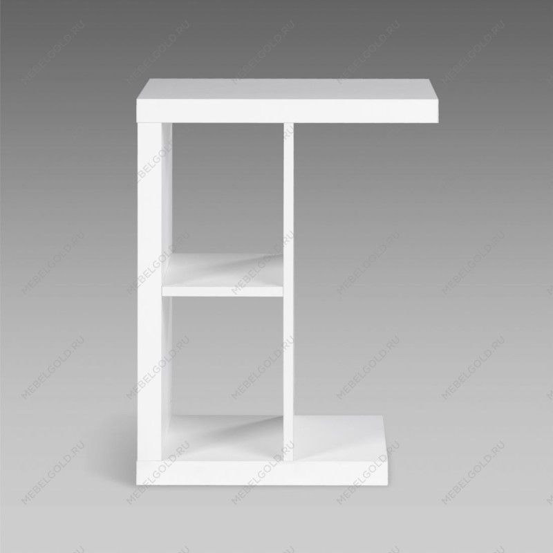 ЛАКК / ЭНКЕЛЬ Приставной стол ИКЕА / IKEA Т, тамбурат, цвет белый | изображение 2