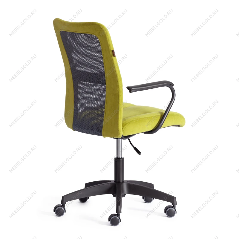 Кресло STAFF, флок/ткань, олива/серый, 23/W-12 | изображение 2