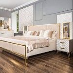 м. Марьина Роща - Зеркало Лара для прикроватной тумбы белый глянец | изображение 3