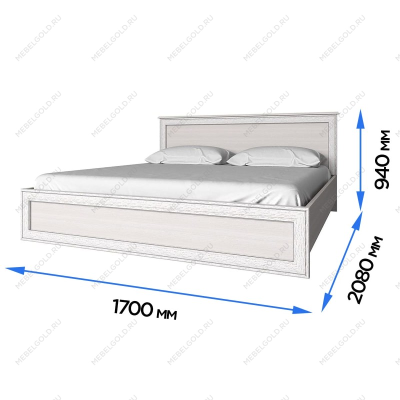 Кровать Тиффани 160 вудлайн кремовый | изображение 2