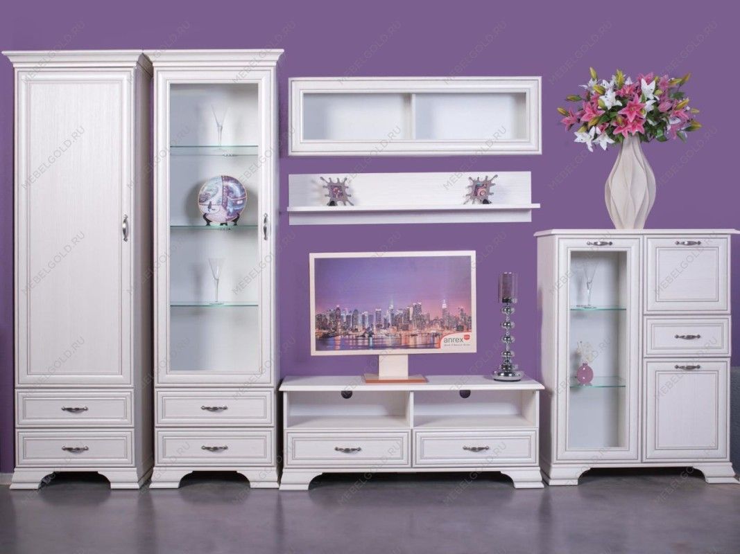 Гостиная Тиффани кремовый 2