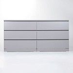 МАЛЬМ / VARMA Комод ИКЕА / IKEA 6D 160х77х40, серый | изображение 2