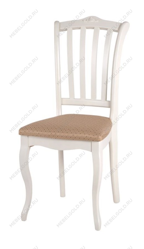 Стул Ланна (тон 308 слоновая кость/ткань Орион золотой) | изображение 1