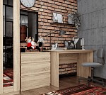 КАСТОР (KULLEN) комод ИКЕА / IKEA 3 ящика сонома | изображение 4