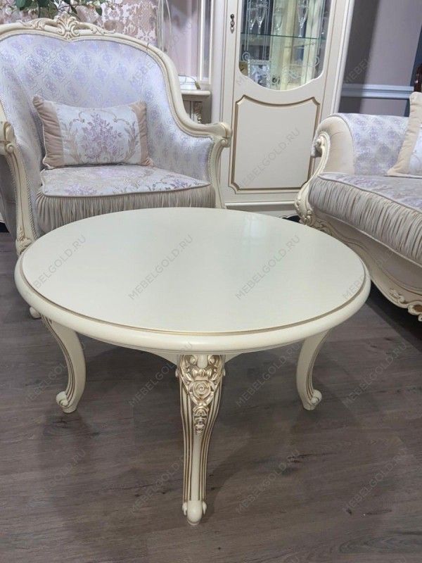 Столик круглый Мона Лиза крем | изображение 2