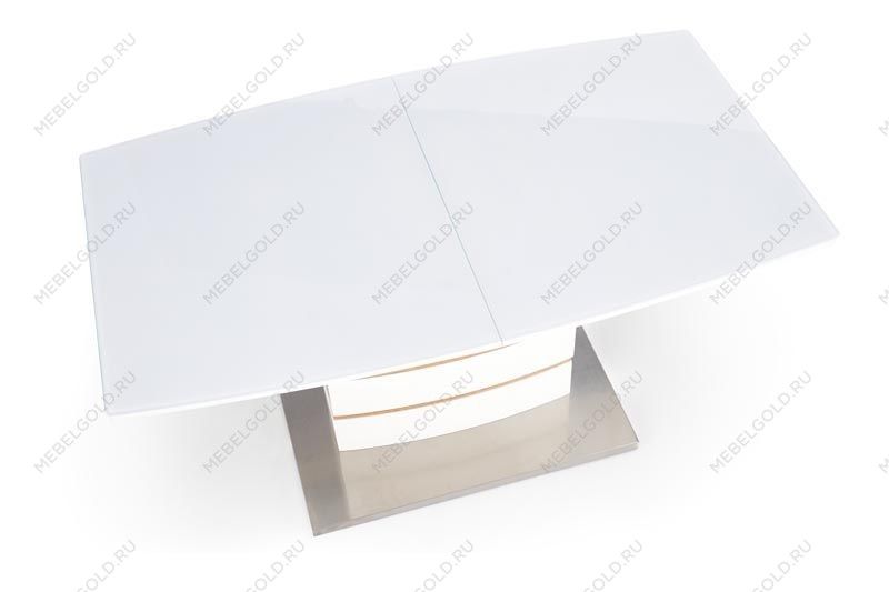 Стол обеденный Halmar TORONTO раскладной (белый/золотой дуб) | изображение 3