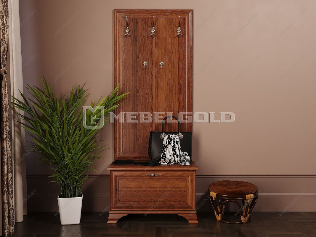 Тумба для обуви Кентаки SFK1B каштан | изображение 1